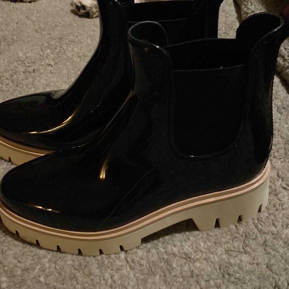 Dolce Vita Women's Thunder H2O Boots in Black size 8 - Picture 2 of 5